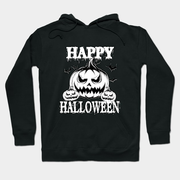 Halloween Black Hoodie by KyasSan